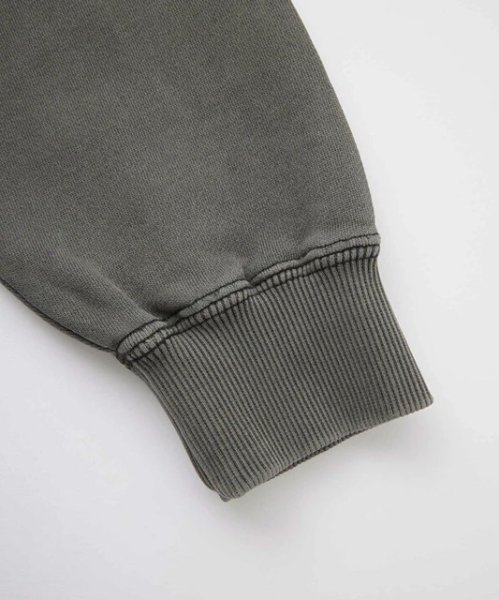 画像7: X-girl ( エックスガール ) - DISTORTED LOGO PATCH FADED SWEAT TOP (7)