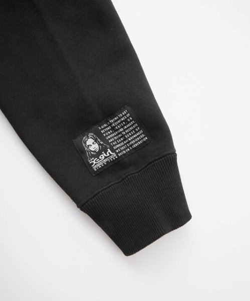 画像7: ☆予約☆ X-girl ( エックスガール ) - MILLS LOGO LAYERED PATCH SWEAT HOODIE (7)