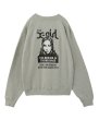 画像2: X-girl ( エックスガール ) - FACE PATCH AND LOGO CREWNECK SWEAT TOP (2)