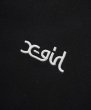 画像7: X-girl ( エックスガール ) - FACE PATCH AND LOGO CREWNECK SWEAT TOP (7)