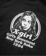 画像8: X-girl ( エックスガール ) - MESSAGE AND FACE ZIP UP SWEAT HOODIE (8)