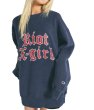 画像12: X-girl ( エックスガール ) - X-girl × Champion REVERSE WEAVE FADED LOGO SWEAT TOP (12)