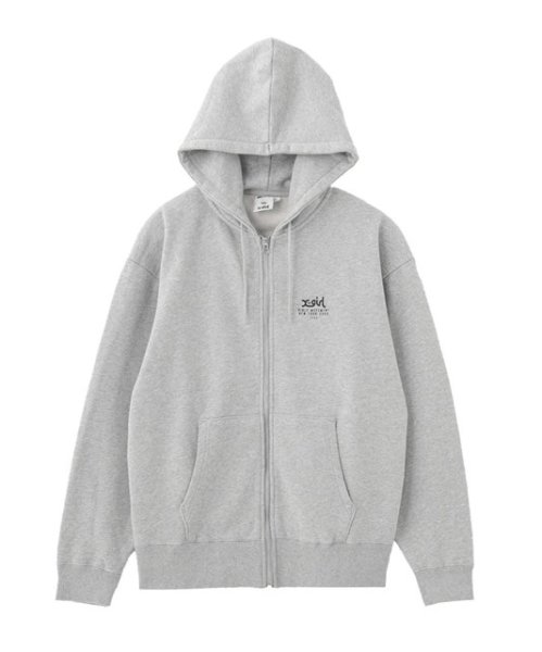 画像2: X-girl ( エックスガール ) - COLLAGE CAMO FACE ZIP UP SWEAT HOODIE (2)