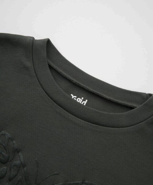 画像5: X-girl ( エックスガール ) - BUTTERFLY FOAM PRINT L/S BABY TEE (5)