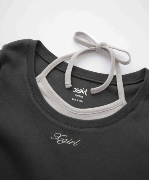 画像6: X-girl ( エックスガール ) - LAYERED L/S TOP (6)