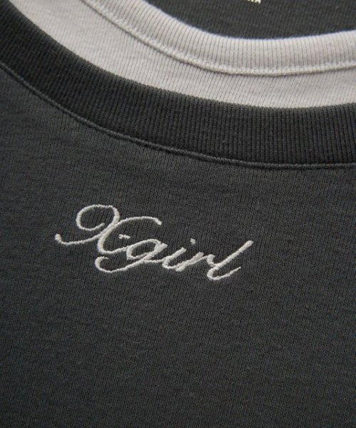 画像7: X-girl ( エックスガール ) - LAYERED L/S TOP (7)