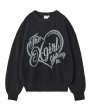 画像3: X-girl ( エックスガール ) - HEART SPRAY LOGO KNIT TOP (3)