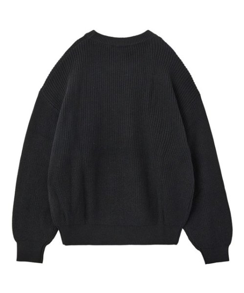 画像4: X-girl ( エックスガール ) - HEART SPRAY LOGO KNIT TOP (4)