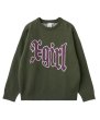 画像2: ☆予約☆ X-girl ( エックスガール ) - SCRATCHED LOGO JACQUARD KNIT TOP (2)