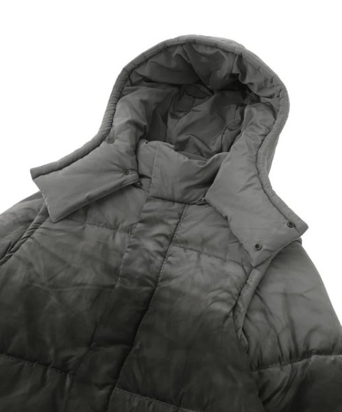 画像9: X-girl ( エックスガール ) - FADED 2WAY PADDED JACKET (9)