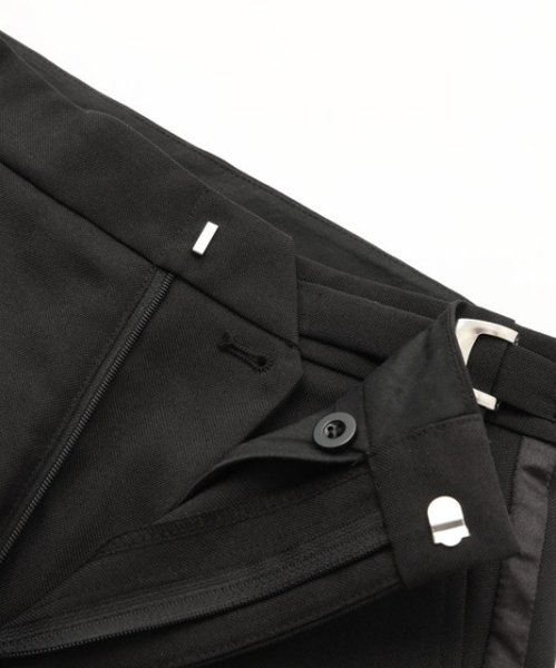 画像5: X-girl ( エックスガール ) - WAIST ADJUSTABLE WIDE TUCK PANTS (5)
