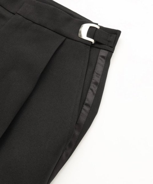 画像6: X-girl ( エックスガール ) - WAIST ADJUSTABLE WIDE TUCK PANTS (6)