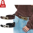 画像1: X-girl ( エックスガール ) - XG EMBLEM BUCKLE FAUX LEATHER BELT (1)