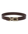 画像4: X-girl ( エックスガール ) - XG EMBLEM BUCKLE FAUX LEATHER BELT (4)