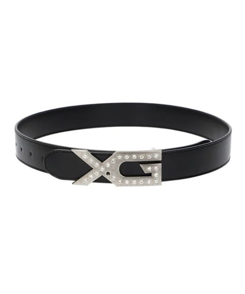 画像5: X-girl ( エックスガール ) - XG EMBLEM BUCKLE FAUX LEATHER BELT (5)