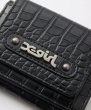 画像5: X-girl ( エックスガール ) - MILLS LOGO FAUX CROCO MINI WALLET (5)