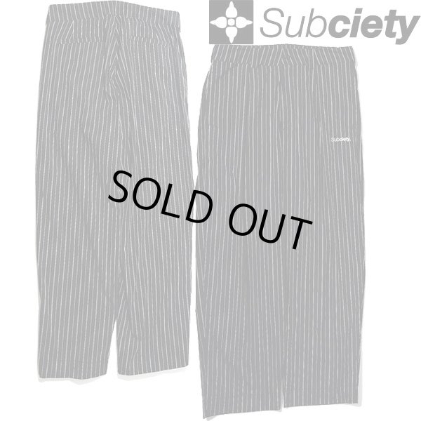 画像1: SUBCIETY ( サブサエティ- ) - STRIPE TROUSERS (1)