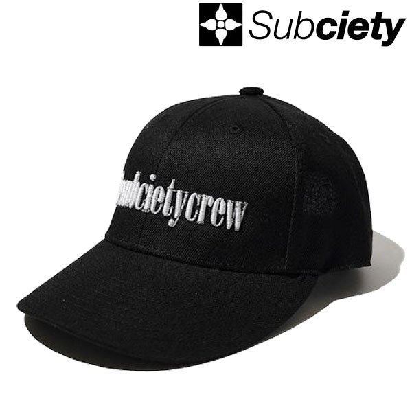 画像1: SUBCIETY ( サブサエティ- ) - LOW CROWN SNAPBACK CAP (1)