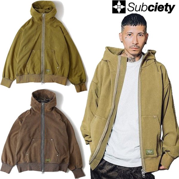 画像1: SUBCIETY ( サブサエティ- ) - EMBROIDERY PARKA (1)