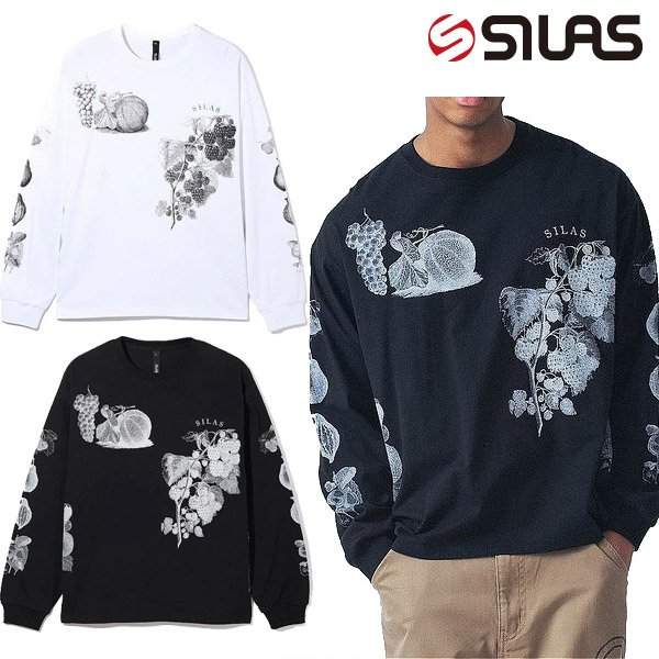 画像1: SILAS ( サイラス ) - FRUITS PRINT WIDE L/S TEE (1)