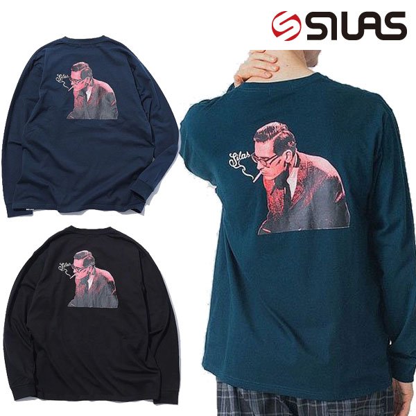 画像1: SILAS ( サイラス ) - BILL EVANS COPENHAGEN 1964 L/S TEE (1)