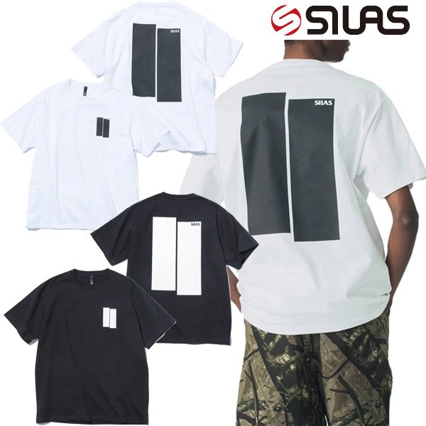 画像1: SILAS ( サイラス ) - RECTANGLE LOGO S/S TEE (1)