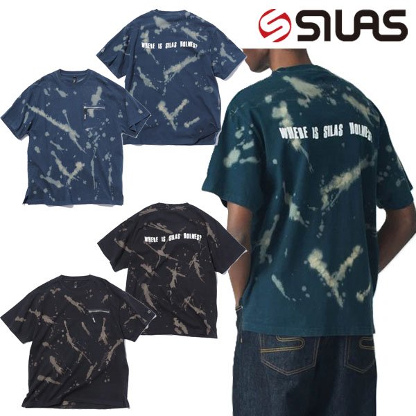 画像1: SILAS ( サイラス ) - BLEACH ZIP POCKET S/S TEE (1)