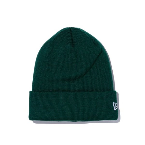 画像2: NEW ERA ( ニューエラ ) - ベーシック カフニット ブリティッシュグリーン ホワイトフラッグ (2)