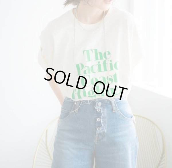 アングリッド Ungrid (アングリッド ) - ヴィンテージウォッシュロゴビッグTee