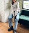 画像2: Ungrid (アングリッド ) - 【UNISEX】ヴィンテージカラーロゴスウェット (2)