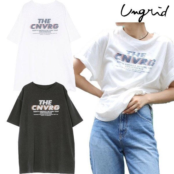 画像1: Ungrid (アングリッド ) - ツアーロゴルーズTee (1)