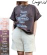 画像1: Ungrid (アングリッド ) - ヴィンテージウォッシュロゴビッグTee (1)