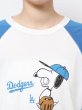 画像10: Ungrid (アングリッド ) -【MLB×PEANUTS】ラグランTee (10)