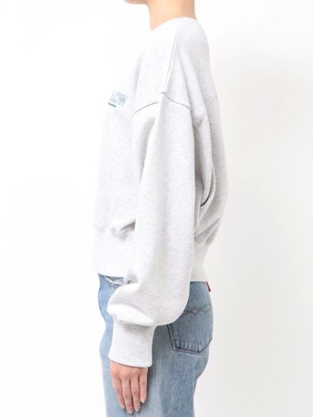 画像3: Ungrid (アングリッド ) - ロゴ刺繍ショートスウェット (3)