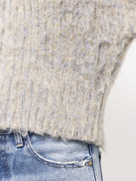 画像10: Ungrid (アングリッド ) - ダブルジップＶネックニットカーディガン (10)