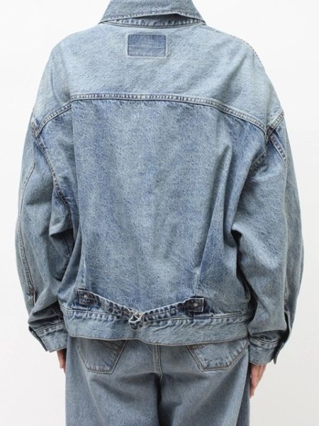 画像4: ☆予約☆ Ungrid (アングリッド ) - ルーズシルエットデニムジャケット (4)