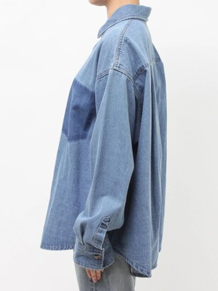 画像5: ☆予約☆ Ungrid (アングリッド ) - ポケットデザインデニムシャツ (5)