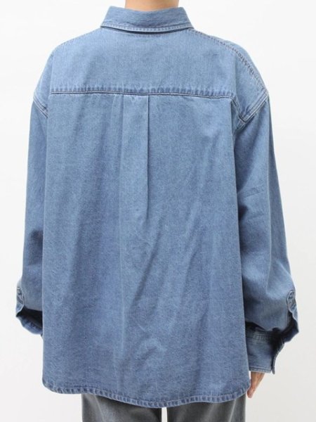 画像6: ☆予約☆ Ungrid (アングリッド ) - ポケットデザインデニムシャツ (6)