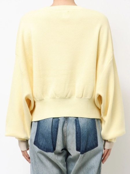 画像6: ☆予約☆ Ungrid (アングリッド ) - ハイウエストロールアップスリムデニム (6)