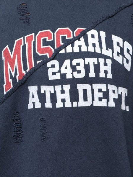 画像12: ☆予約☆ Ungrid (アングリッド ) - ダメージデザインルーズスウェット (12)