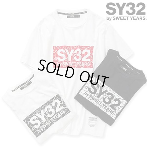 画像1: SY32 by SWEET YEARS (エスワイサーティトゥ) - HEART BOX LOGO TEE (1)