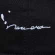 画像9: NEW ERA ( ニューエラ ) - 9TWENTY Splash Embroidery スプラッシュエンブロイダリー スクリプトロゴ ブラック × スノーホワイト (9)