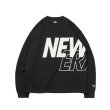 画像5: NEW ERA ( ニューエラ ) - 長袖 オーバーサイズド パフォーマンス Tシャツ Front & Back Logo ブラック × オリーブ Performance Apparel (5)