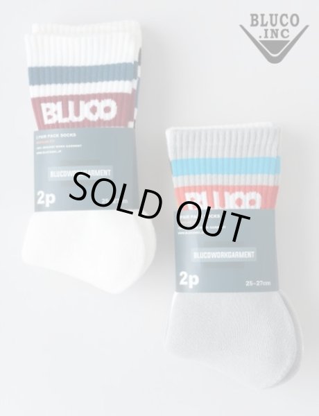 画像1: BLUCO (ブルコ) - 2-PAC SOX -Line- (1)