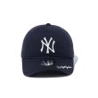 画像2: NEW ERA ( ニューエラ ) - 9THIRTY MLB Visor Logo ニューヨーク・ヤンキース ネイビー (2)