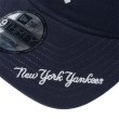 画像6: NEW ERA ( ニューエラ ) - 9THIRTY MLB Visor Logo ニューヨーク・ヤンキース ネイビー (6)