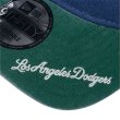 画像6: NEW ERA ( ニューエラ ) - 9THIRTY MLB Visor Logo ロサンゼルス・ドジャース ダークブルー ダークグリーンバイザー (6)