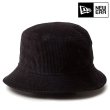 画像1: NEW ERA ( ニューエラ ) - バケット01 Corduroy コーデュロイ ベーシック ブラック (1)