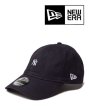 画像1: NEW ERA ( ニューエラ ) - 9TWENTY MLB Buckle ニューヨーク・ヤンキース ミニロゴ ネイビー (1)