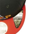 画像4: NEW ERA ( ニューエラ ) - RC 59FIFTY SHINKNOWNSUKE ブートキャット ダークシーウィード カウントダウンオレンジバイザー (4)